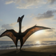 image of a Hatzegopteryx as shown in “Prehistoric Planet”